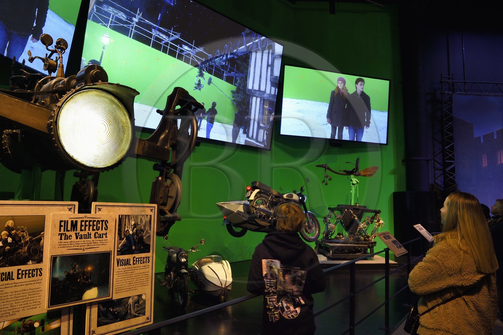 Royaume-Uni, Hertfordshire, Leavesden, Leavesden Film Studios, Harry Potter Studio Tour London, les coulisses du tournage des 8 films de Harry Potter, les secrets de fabrication des effets spéciaux