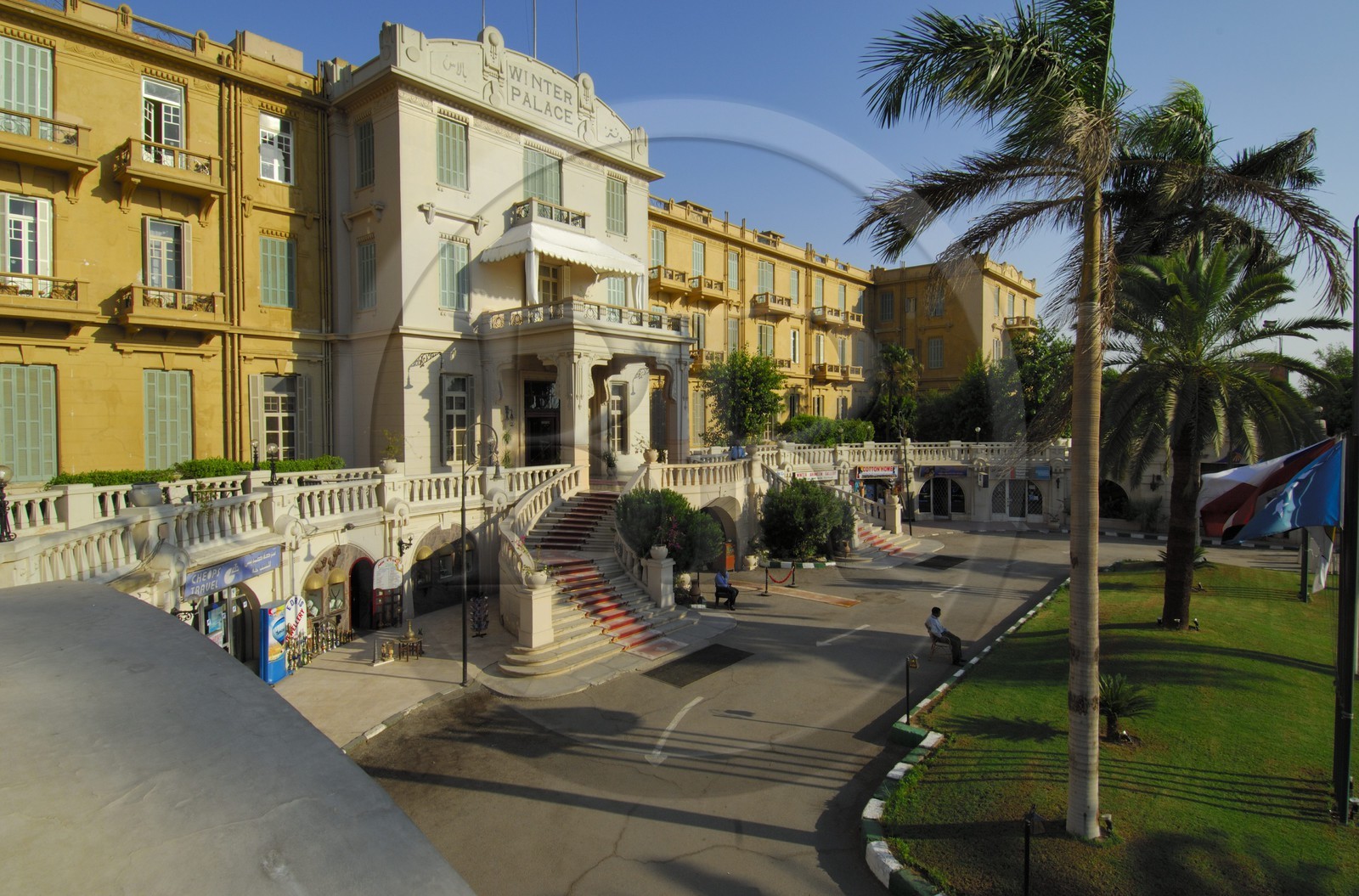 Egypte, Haute Egypte, vallée du Nil, Louxor, l'hotel Old Winter Palace