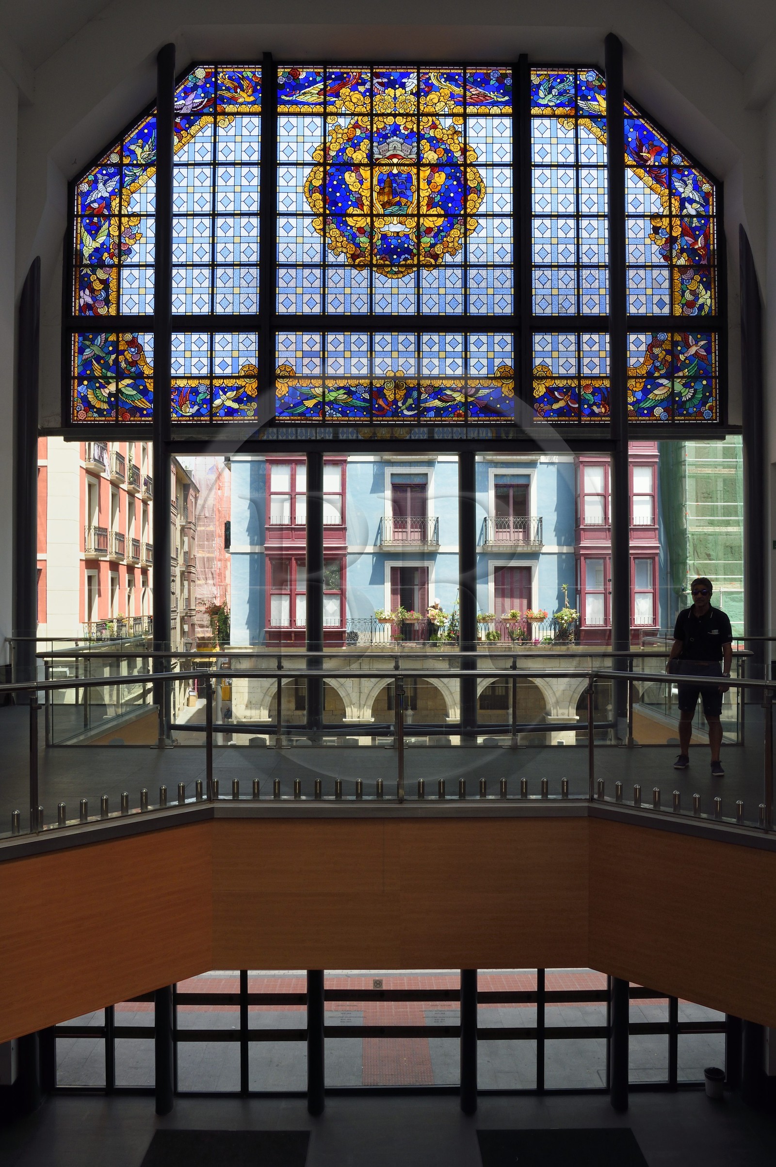 Espagne, Pays basque espagnol, Biscaye, Bilbao, le marché de la Ribera (mercado)