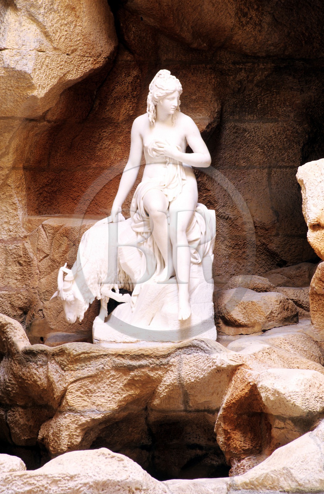 France, Yvelines (78), la Laiterie de la Reine en bordure du château de Rambouillet