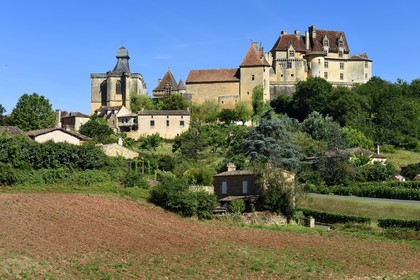 France, Dordogne (24), Perigord Pourpre, le château de Biron