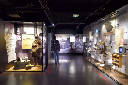 France, Calvados (14), Caen, le Mémorial pour la Paix