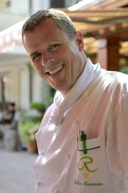 Allemagne, Bade-Wurtemberg, Durbach, Hotel Restaurant Rebstock, le directeur et chef Volker Baumann