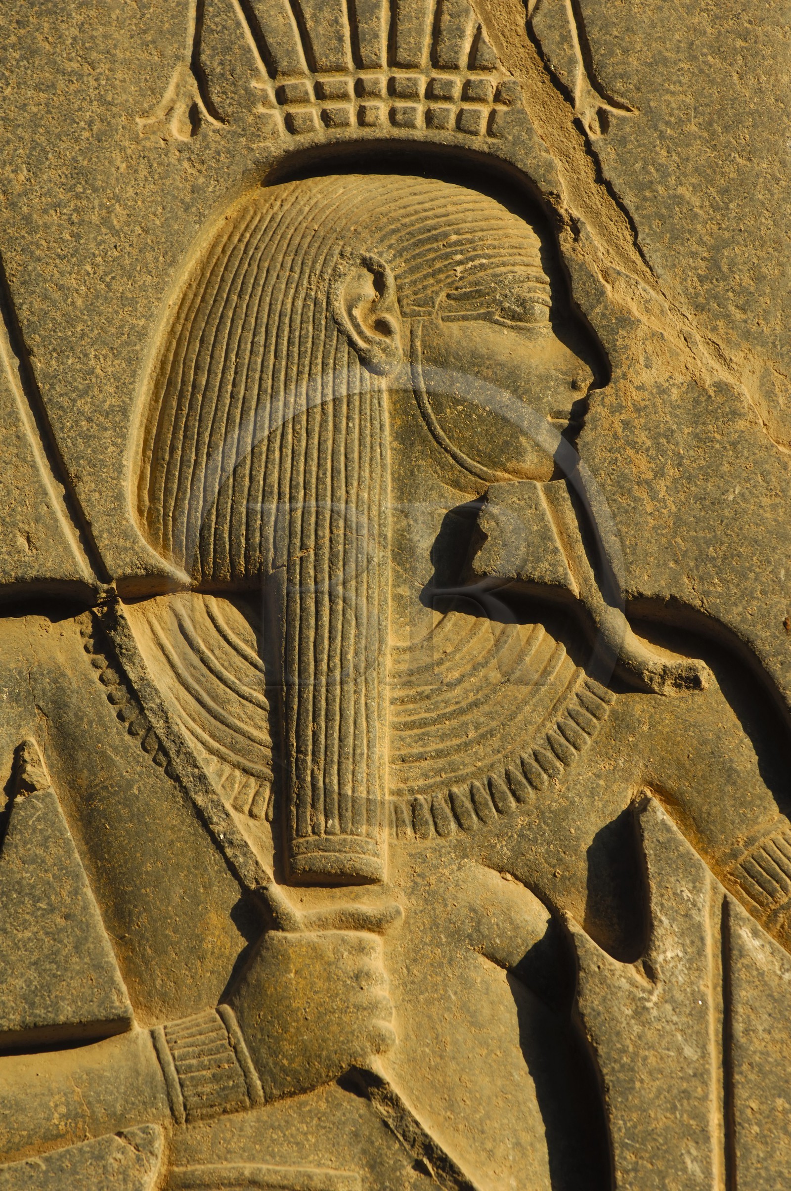 Egypte, Haute Egypte, vallée du Nil, temple de Louxor classé Patrimoine Mondial de l'UNESCO