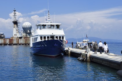 France, Var (83), Iles d'Hyères, Parc national de Port Cros, Ile du Levant, zone militaire, Port Avis