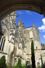 France, Charente-Maritime, Saintonge, Saintes, Saint-Pierre cathedral in the old town