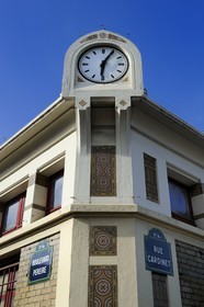 France, Paris (75), gare SNCF de Pont-Cardinet de Modern Style