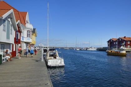 Sweden, Västra Götaland, Smögen harbour