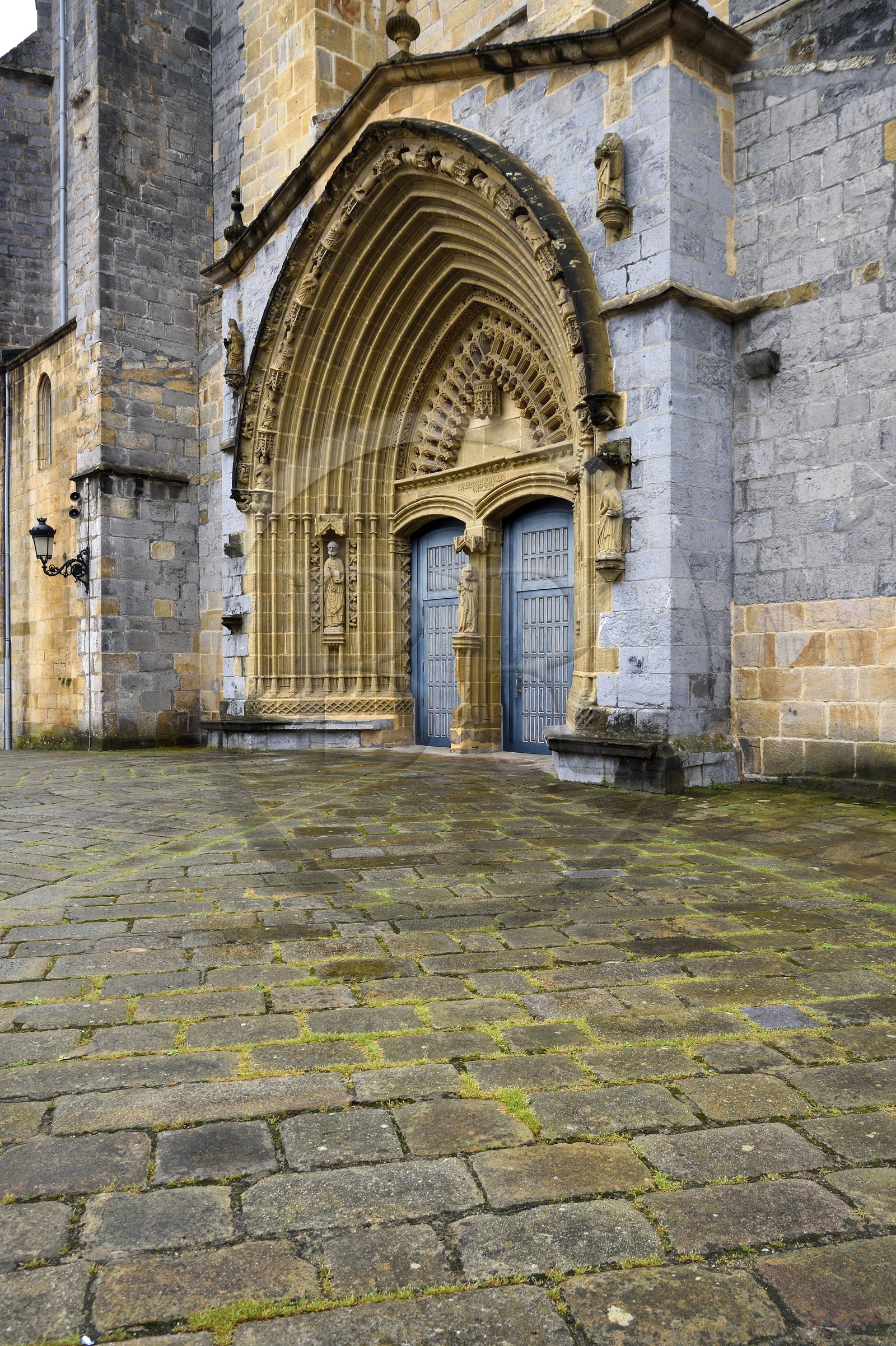 Espagne, Pays basque espagnol, Biscaye, Gernika-Lumo, église de Santa Maria