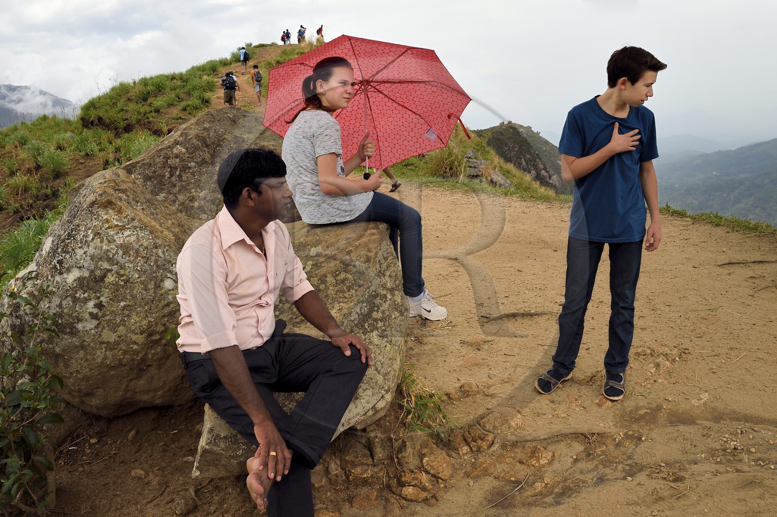Sri Lanka, Province d'Uva, Ella, excursion au Petit Pic d'Adam (Little Adam's Peak)