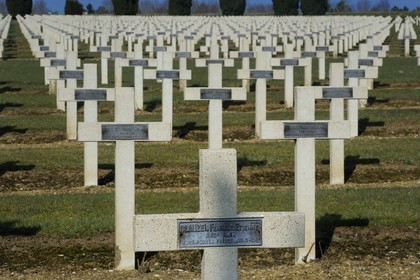 France, Meuse (55), Douaumont, bataille de Verdun, ossuaire de Douaumont, nécropole nationale