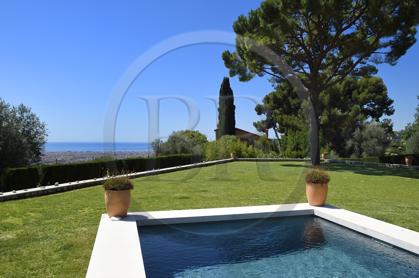 France, Alpes-Maritimes (06), Nice, villa Angulus Ridet (1936) de style Art Déco régionaliste provencal