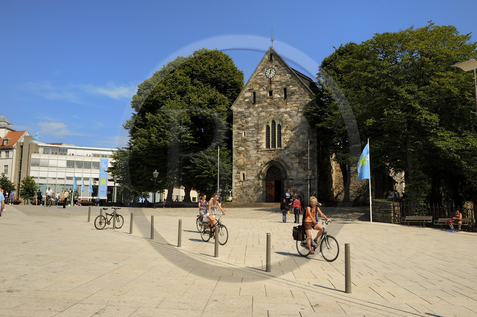Norway, Rogaland County, Stavanger, the cathedral (domkirken)