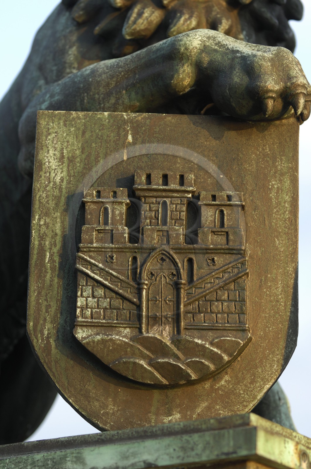 Norway, Hordaland, Bergen, the city arms