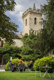 France, Aveyron (12), Millau, Hotel du Chateau de Creissels