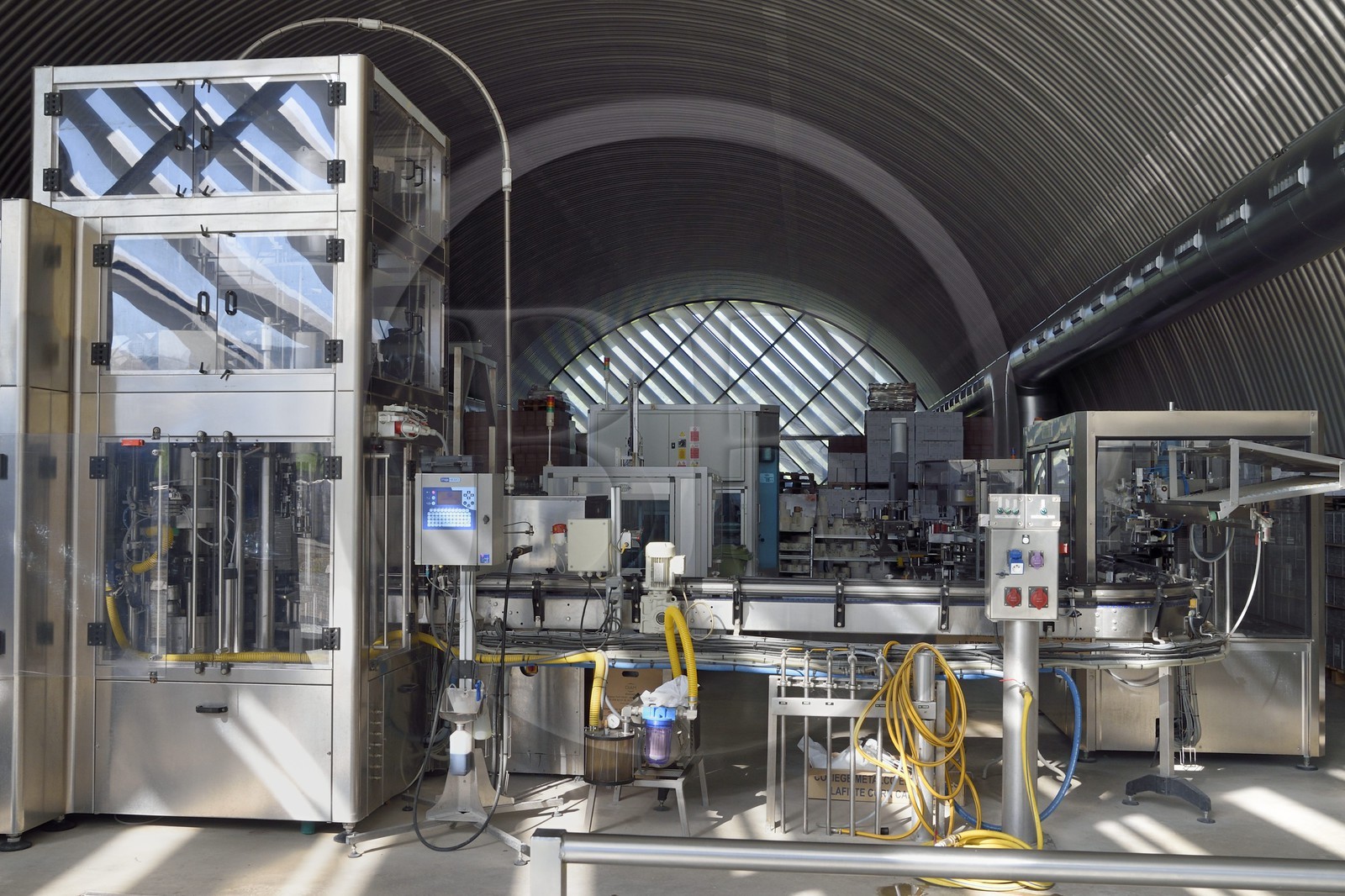 France, Bouches du Rhone,  Le Puy Sainte Reparade, Chateau La Coste vineyard and contemporary art center, AOP Côteaux d'Aix, Winemaking Cellars by Jean Nouvel (Compulsory Mention)