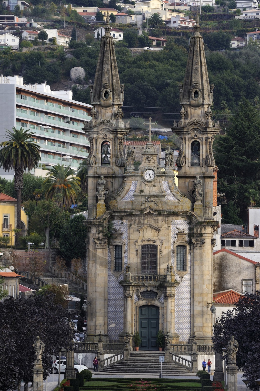 Portugal, région du Minho, Guimaraes, ville classée Patrimoine Mondial de l' UNESCO, Igreja de Sao Gualter ( Eglise de Saint Gualter)