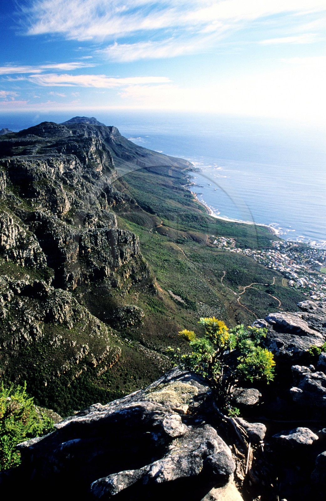 Afrique du Sud, région du Cap Occidental, la montagnes des 12 apôtres
