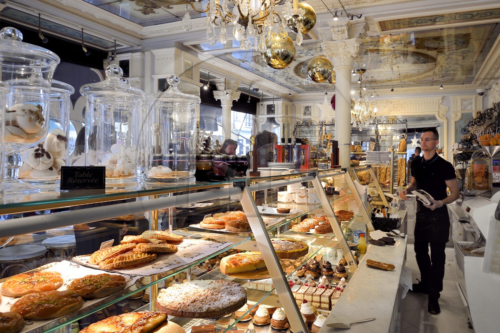 France, Paris (75), boulangerie patisserie Au Petit Versailles Du Marais tenue par Christian Vabret, Meilleur ouvrier de France