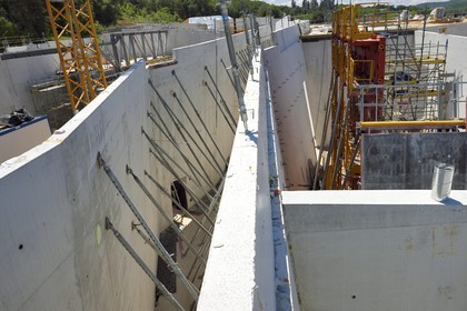France, Dordogne, Montignac, Montignac-Lascaux Parietal Art international Centre (Lascaux 4) building site
