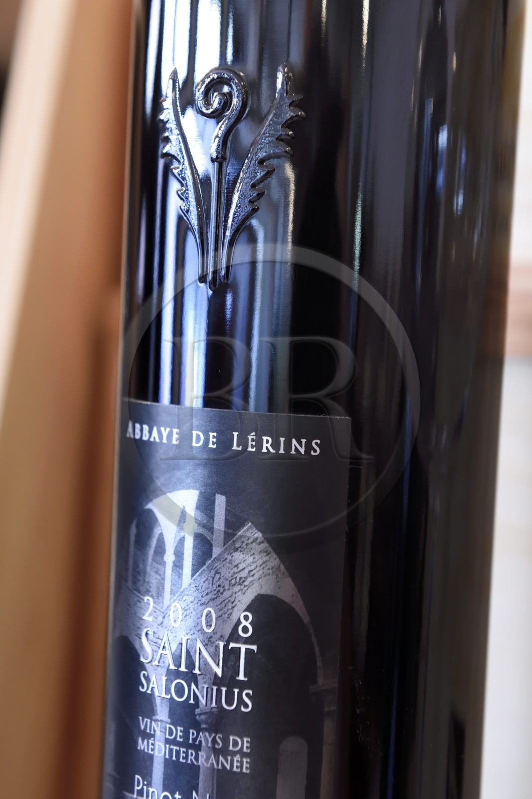 France, Alpes-Maritimes (06), Cannes, Iles de Lérins, Ile de Saint-Honorat, vin produit par l'Abbaye de Lérins