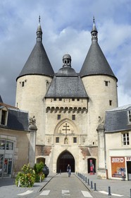 France, Meurthe-et-Moselle (54), Nancy, Porte de la Craffe, vestige des fortifications médiévales