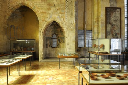 France, Aude (11), Narbonne, le Palais des Archevêques, le musée archéologique, salle des antiquités pré-romaine