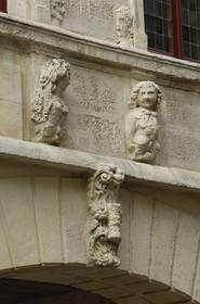 France, Charente-Maritime (17), La Rochelle, maison du début de la rue des Merciers