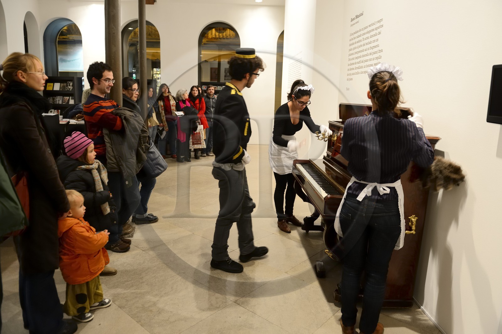 Spain, Andalusia, Granada, Centre of Art and Culture Jose Guerrero, Musica y accion happening