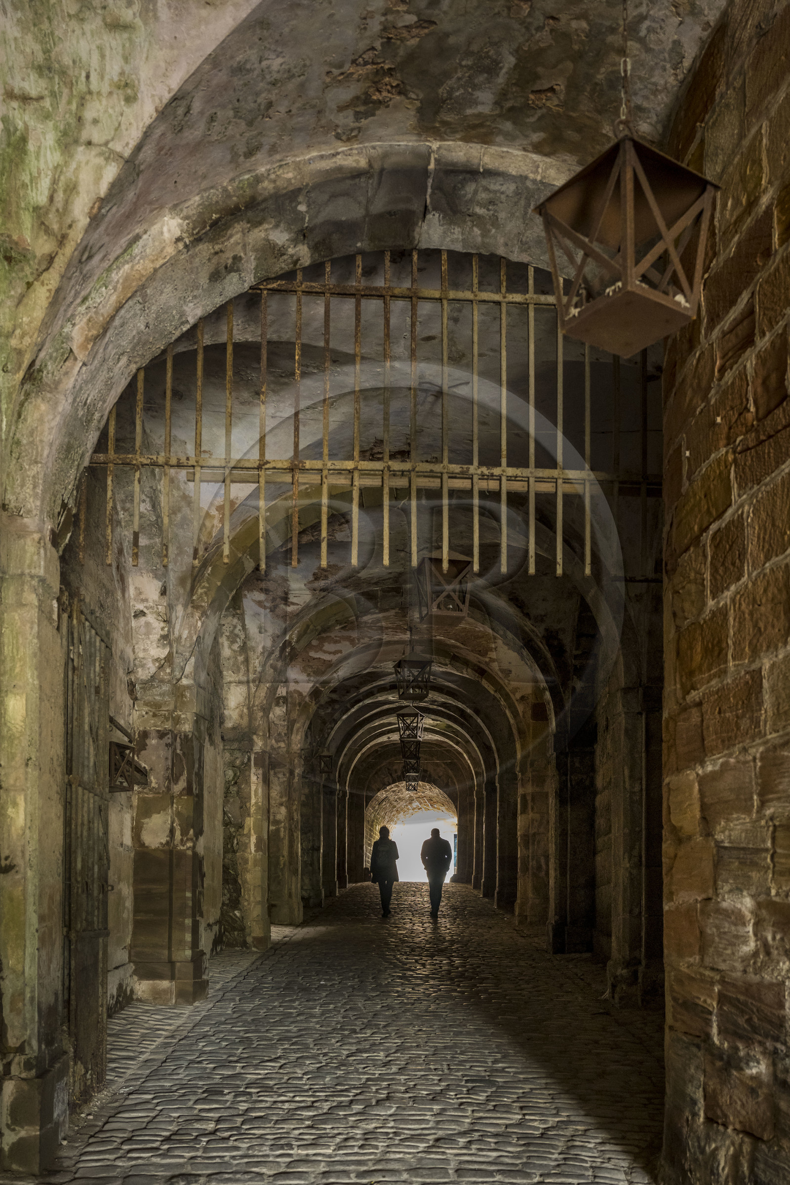 France, Moselle, Parc regional des Vosges du nord (Northern Vosges Regional Natural Park), Bitche, the citadel fortified by Vauban