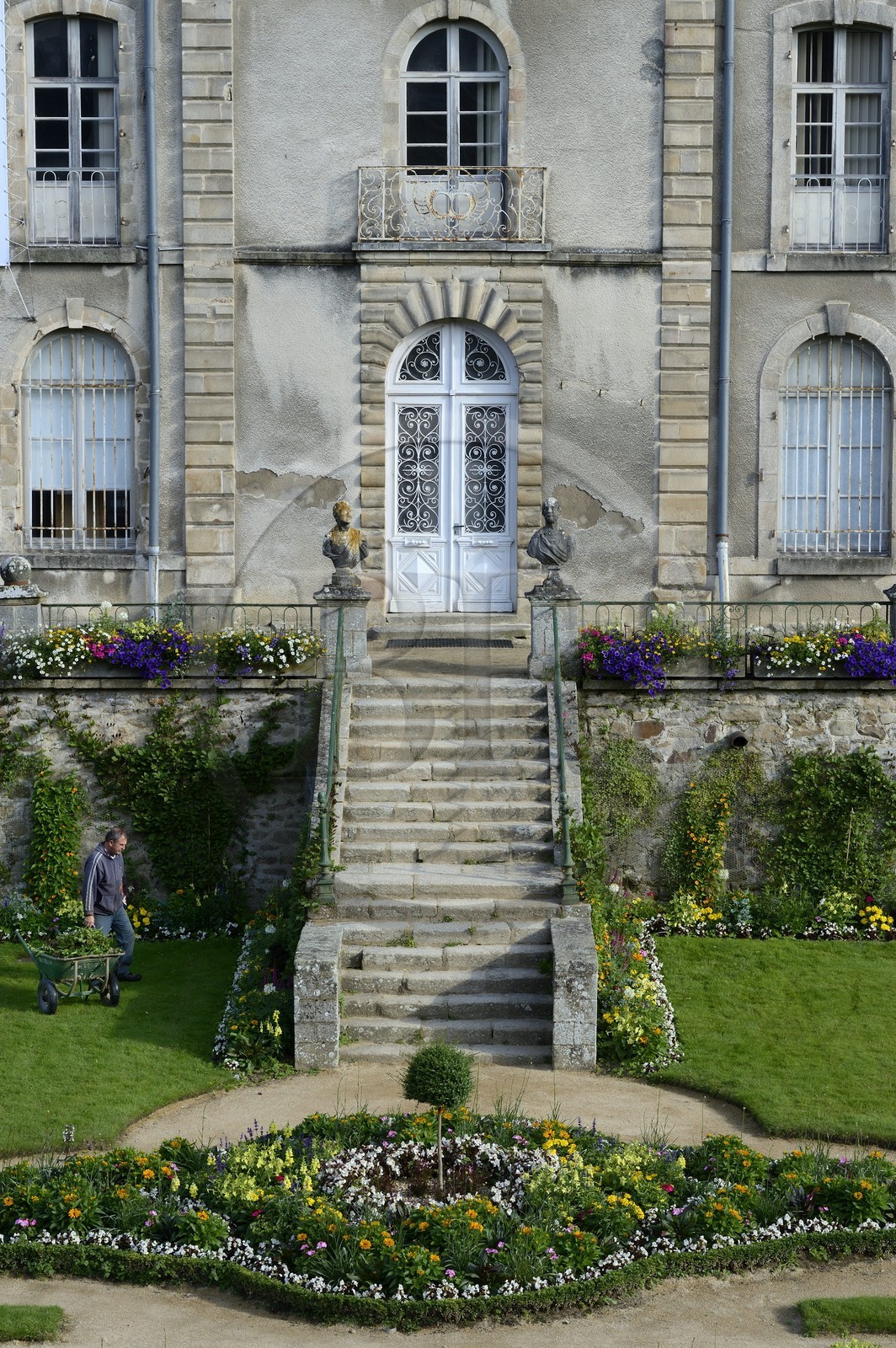 France, Morbihan, Gulf of Morbihan (Golfe du Morbihan), Vannes, castle of Hermine