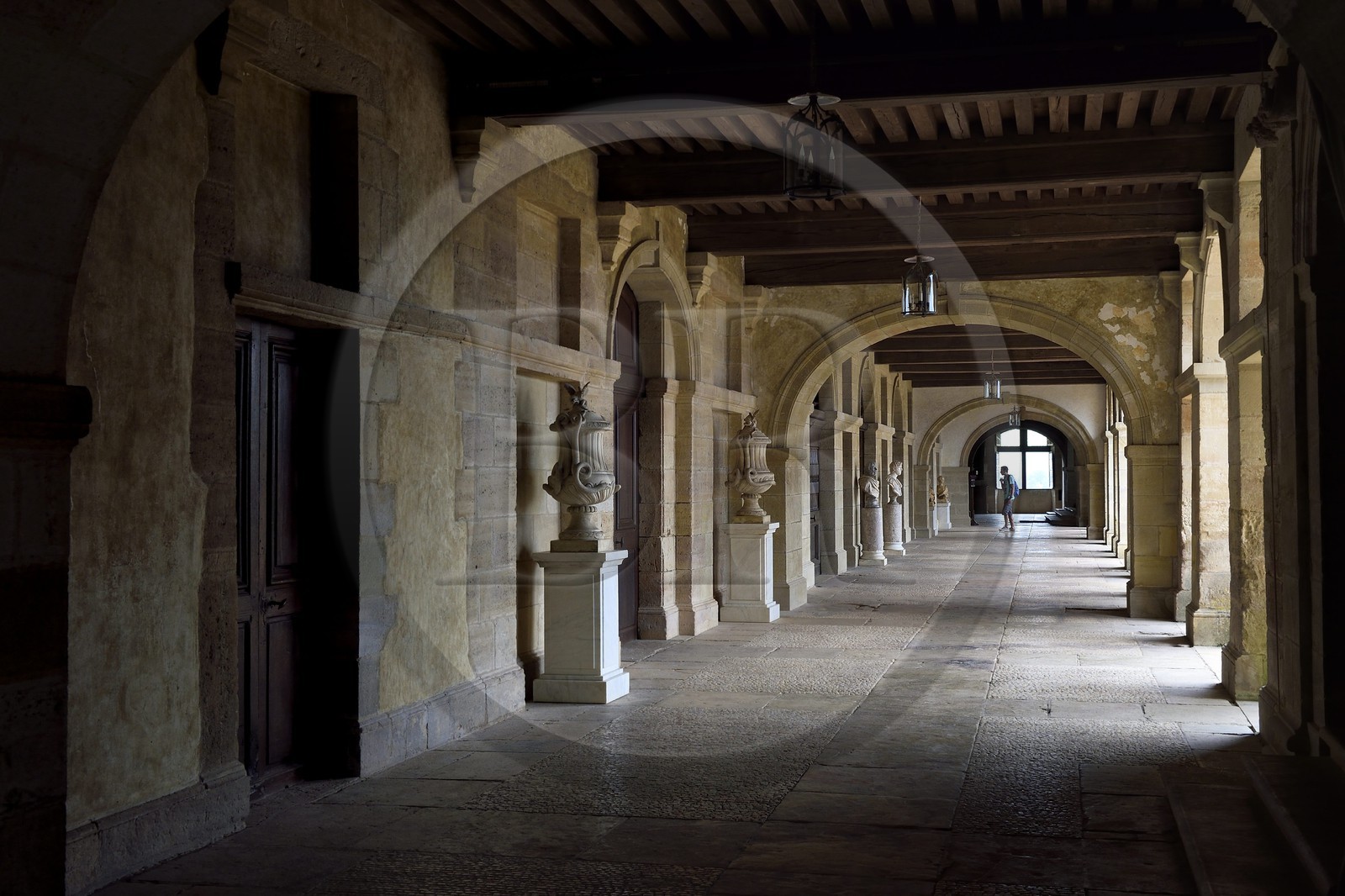 France, Dordogne (24), Périgord Noir, chateau de Hautefort