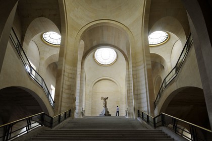 France, Paris (75), Musée du Louvre, la Victoire de Samothrace
