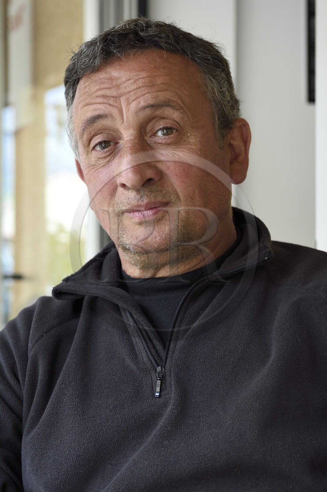 France, Corse du Sud, Prunelli river valley, Bastelica, Pascal Valentini who makes his own charcuterie and manages the hotel restaurant Chez Paul