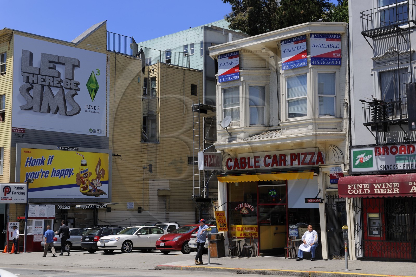 Etats-Unis, Californie, San Francisco, Broadway dans le quartier de North Beach