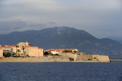 France, Corse-du-Sud (2A), Ajaccio, la Citadelle dans la vieille ville