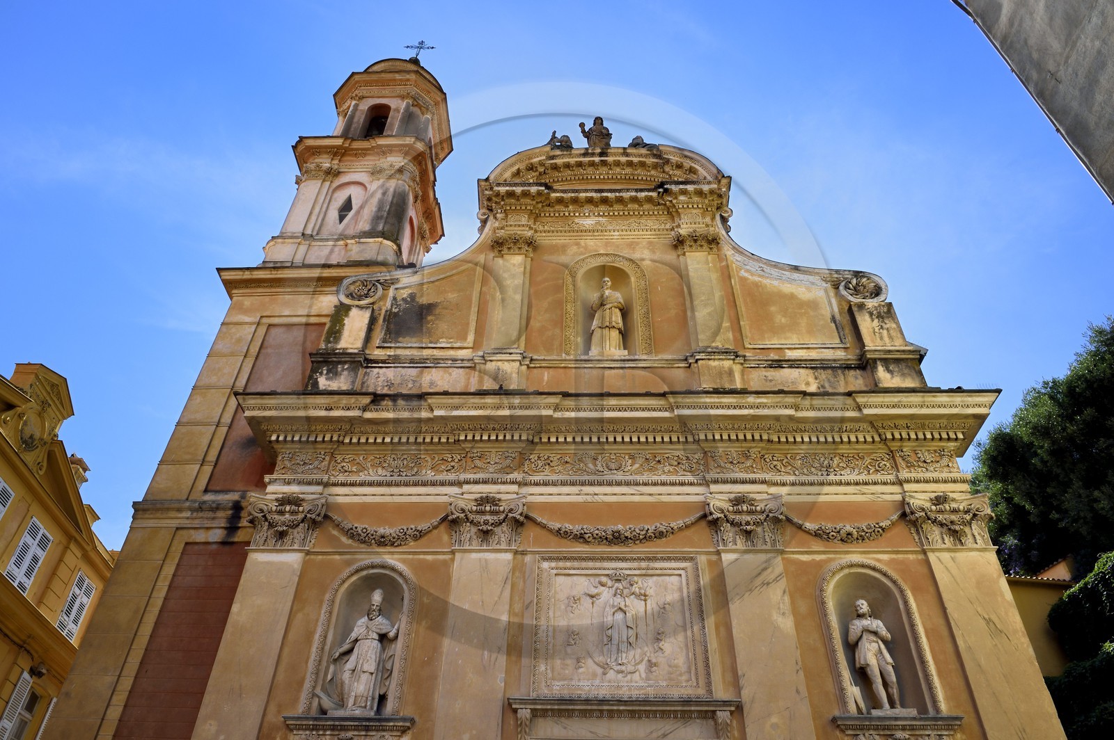 France, Alpes-Maritimes, Menton, old town, Chapel of the White Penitents