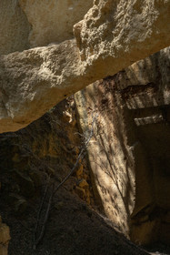 France, Bouches du Rhone, Aix en Provence, Bibemus plateau, the Bibemus quarries which inspired many of Cézanne's paintings