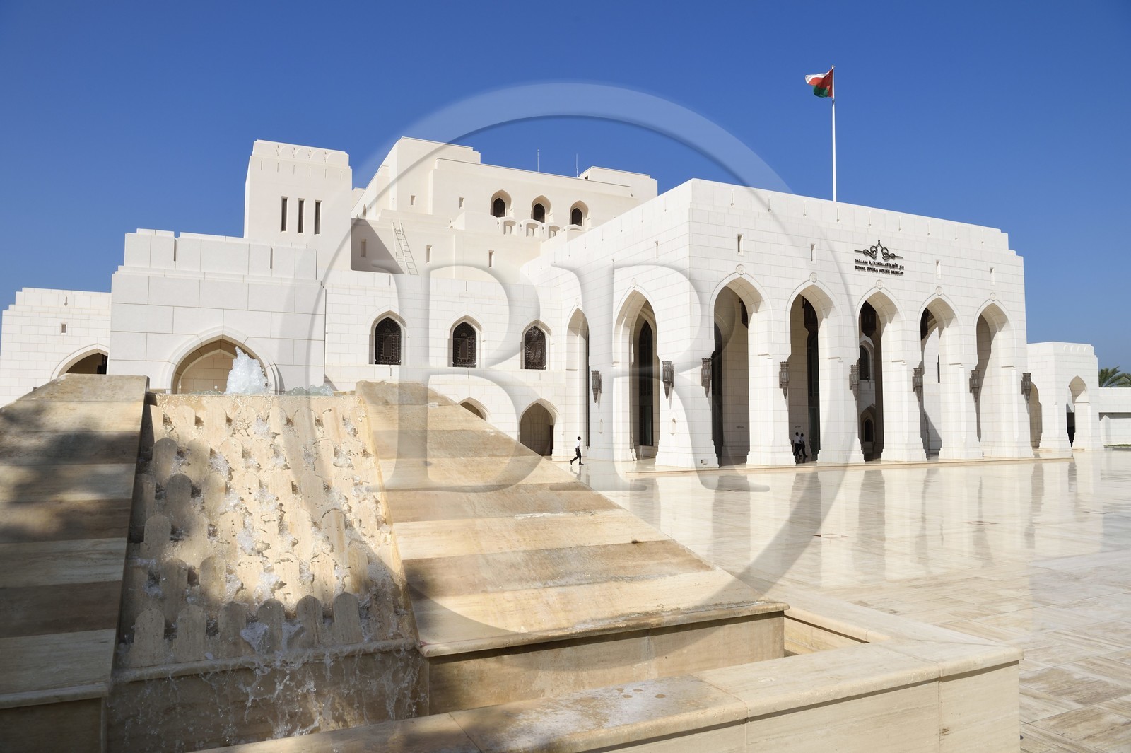 Sultanat d'Oman, Mascate, district Shati Al Qurm, Opéra Royal de Mascate construit sur les ordres du Sultan Qabus