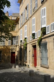 France, Bouches-du-Rhone, Aix-en-Provence, Place Saint-Jean de Malte