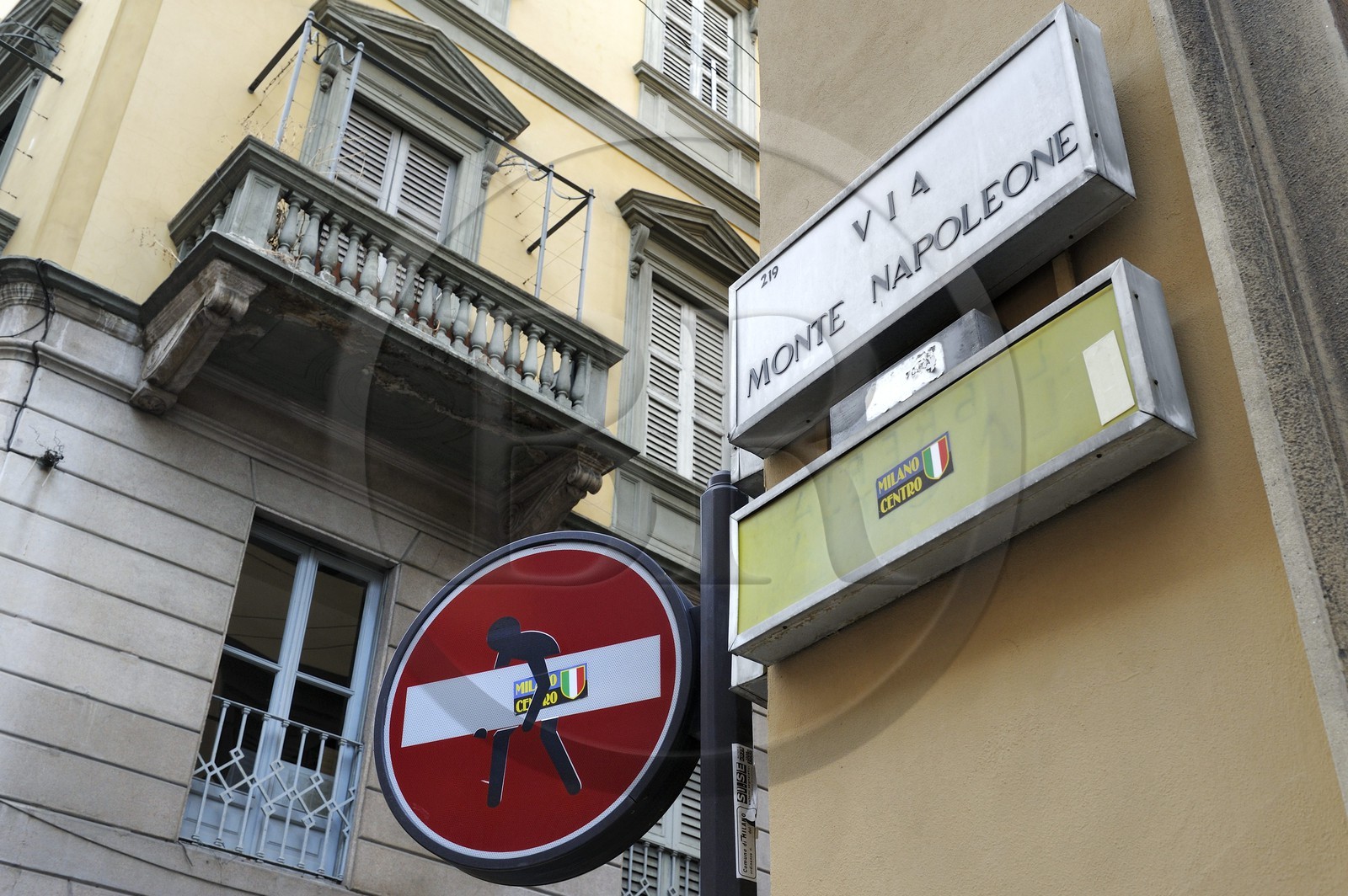 Italie, Lombardie, Milan, Quadrilatère de la mode