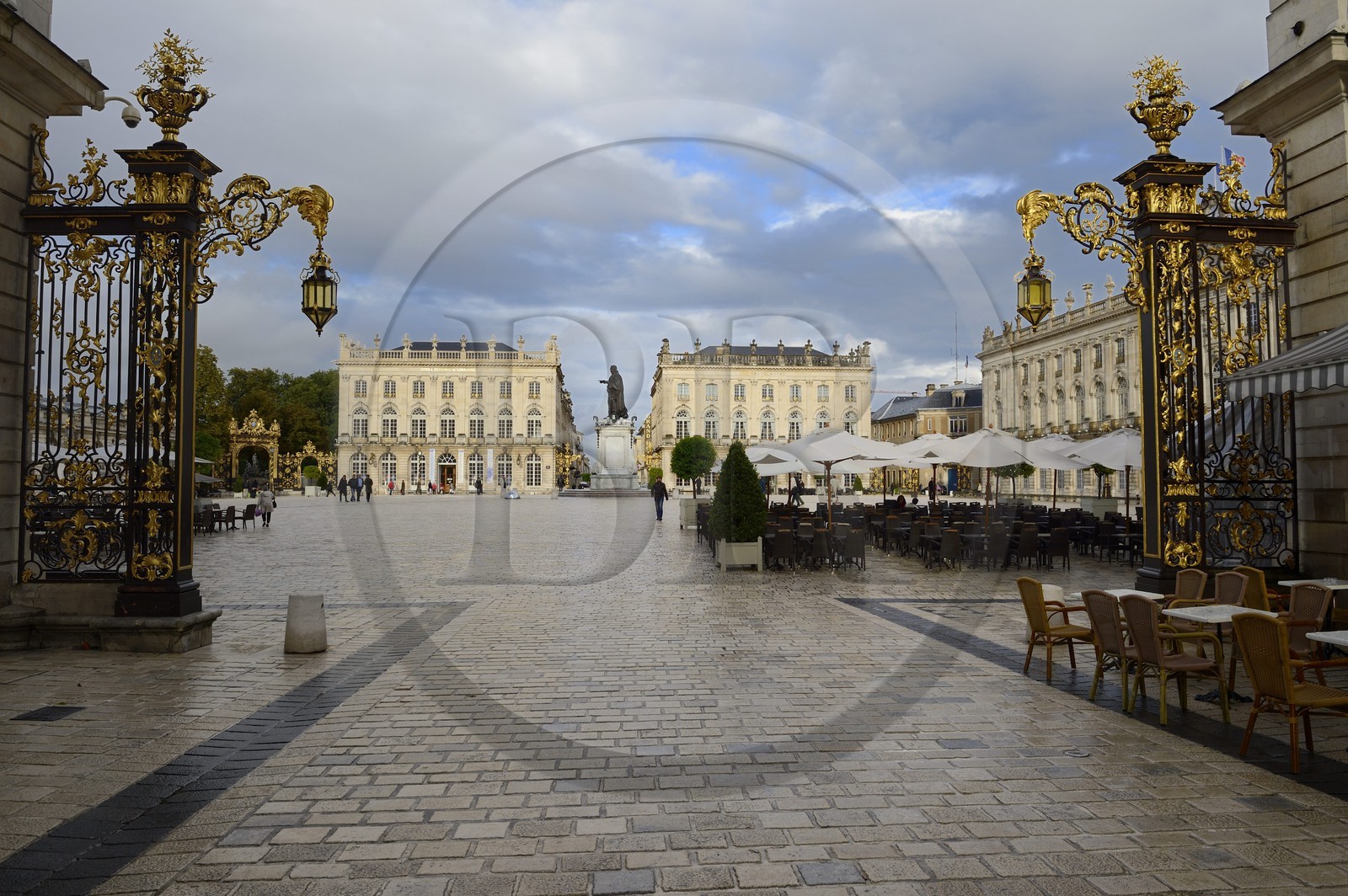 France, Meurthe-et-Moselle (54), Nancy, place Stanislas (ancienne Place Royale) construite par Stanislas Leszczynski, roi de Pologne et dernier duc de Lorraine au XVIIIe siècle, classée Patrimoine Mondial de l'UNESCO