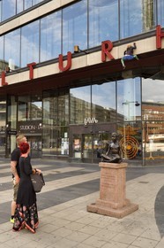 Sweden, Stockholm, the Kulturhuset (House of Culture) on Sergels Torg