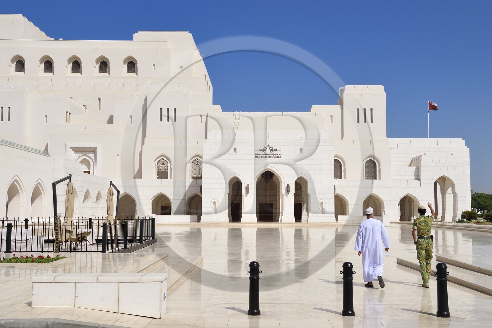 Sultanat d'Oman, Mascate, district Shati Al Qurm, Opéra Royal de Mascate construit sur les ordres du Sultan Qabus