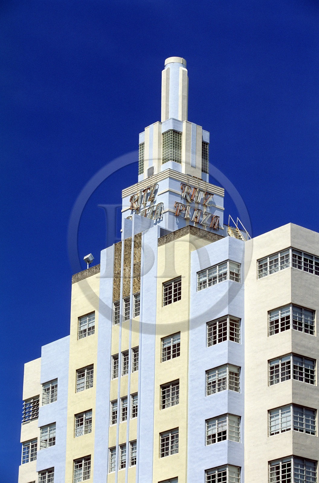 Etats-Unis, Floride, Miami, quartier Art-Déco, le Ritz Plazza sur Collins Avenue