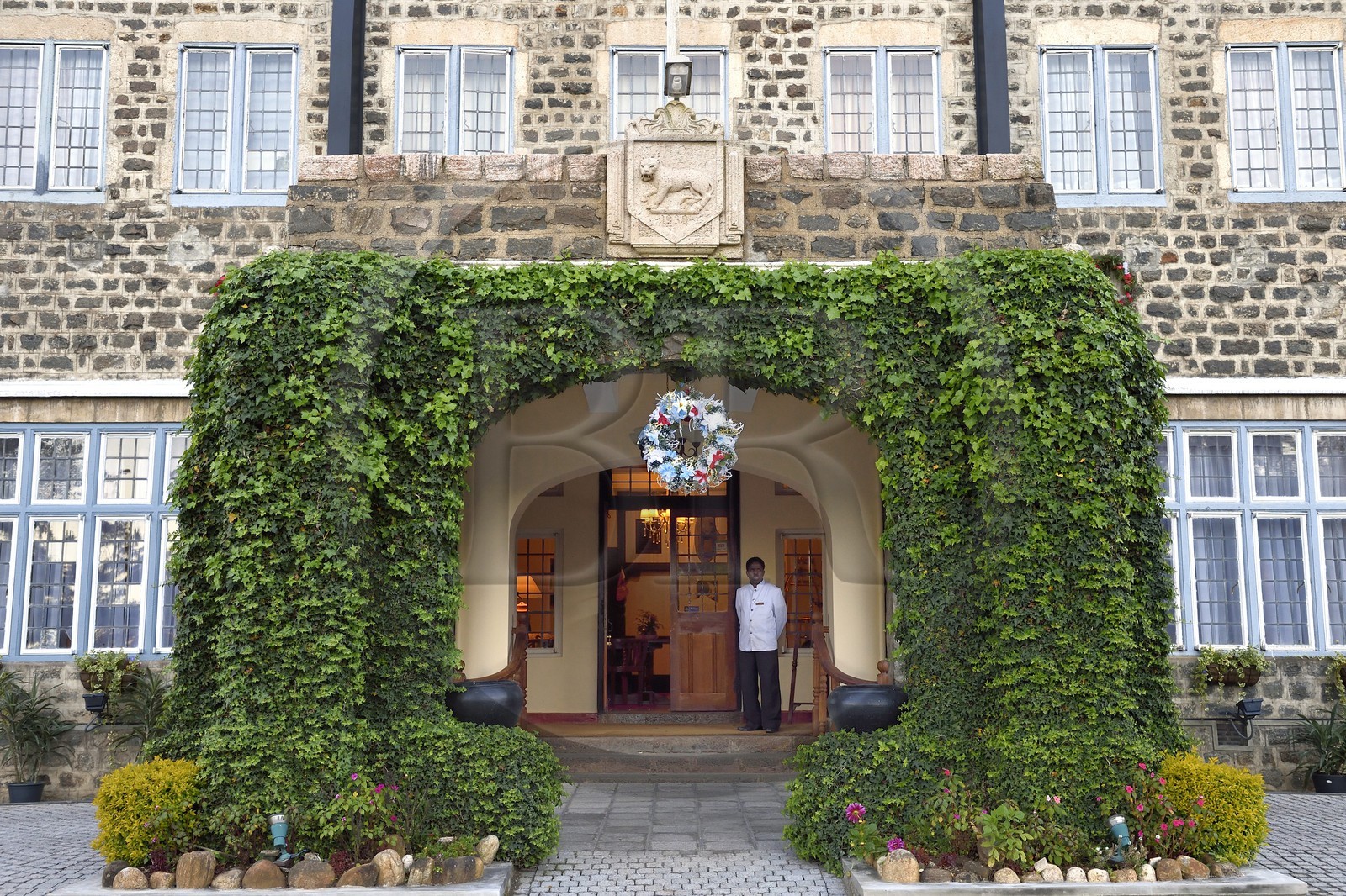 Sri Lanka, Central Province, Nuwara Eliya, the very british and exclusif Hill Club