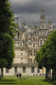 France, Loir et Cher (41), Vallée de la Loire classée Patrimoine Mondial de l' UNESCO, château de Chambord