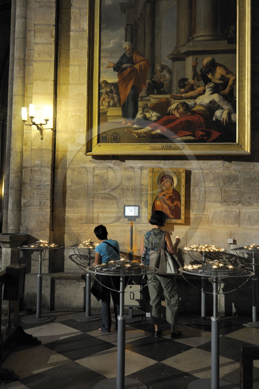 France, Paris (75), île de la Cité, la cathédrale Notre-Dame