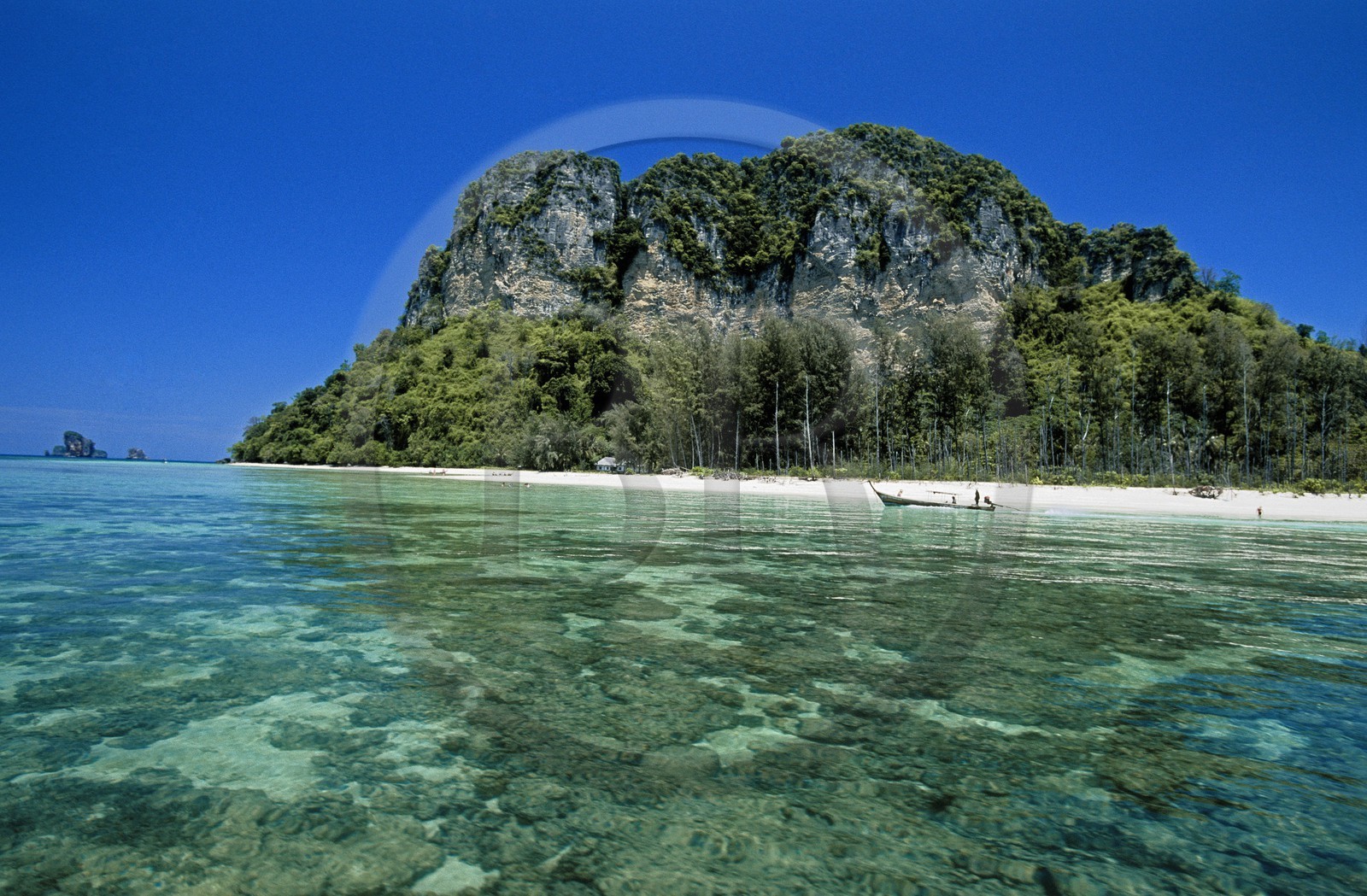 Thaïlande, province de Krabi, île au large de Phranang