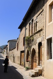 France, Saône et Loire (71), Cluny, maison romane rue d'Avril